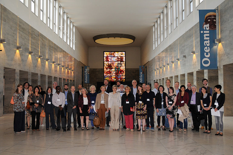 Group photo with representatives of all SWICH partners at Museo Nazionale Preistorico Etnografico L.Pigorini, photo: Fabio Naccari